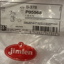 Syfon zlewozmywakowy podwójny S-378 jimten
