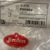 Syfon zlewozmywakowy podwójny S-378 jimten
